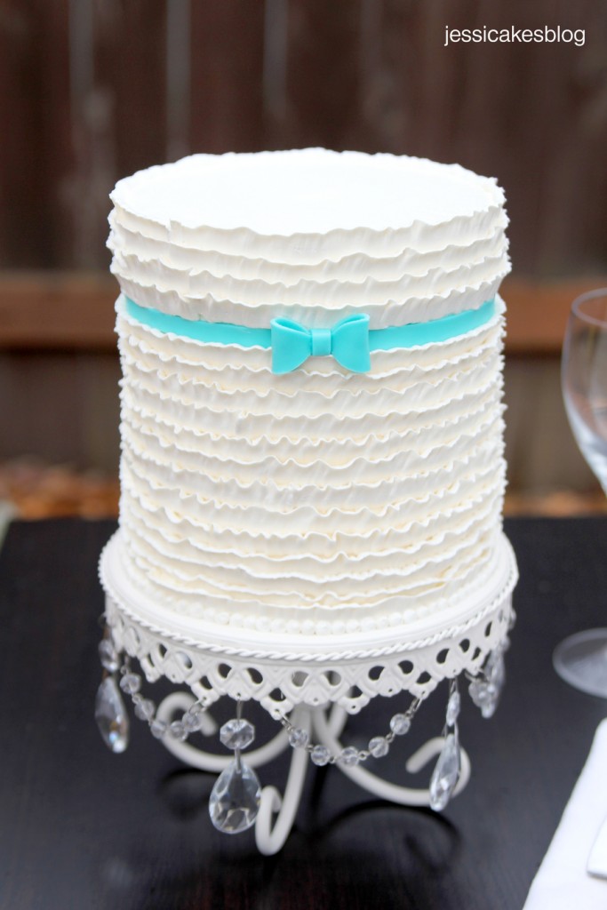 Buttercream Frills (or Ruffles) Cake