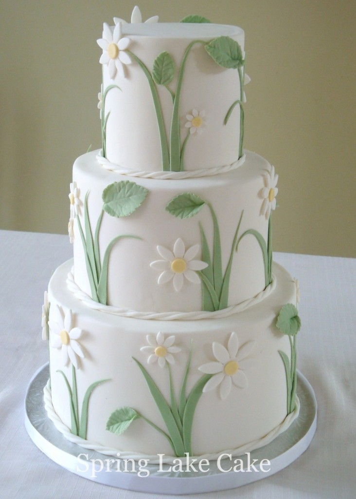 Daisy Wedding Cake