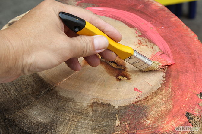 Painting the Stools