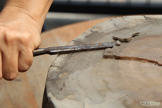Sand down any sharp parts