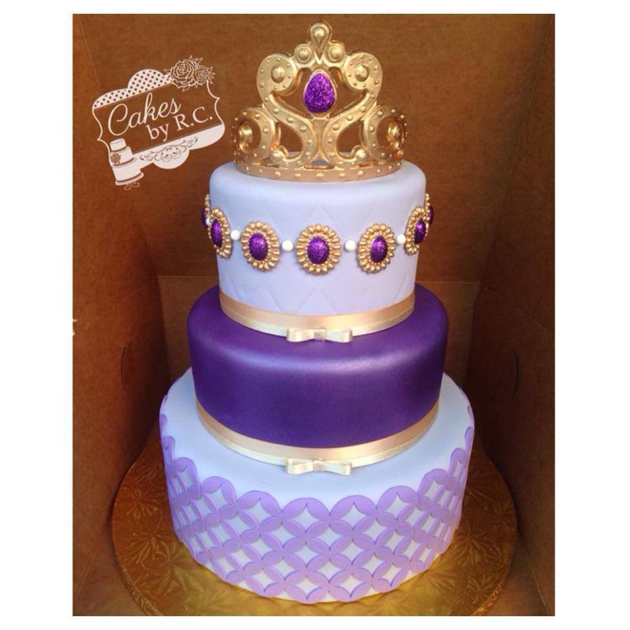 Sofia The First Inspired Cake