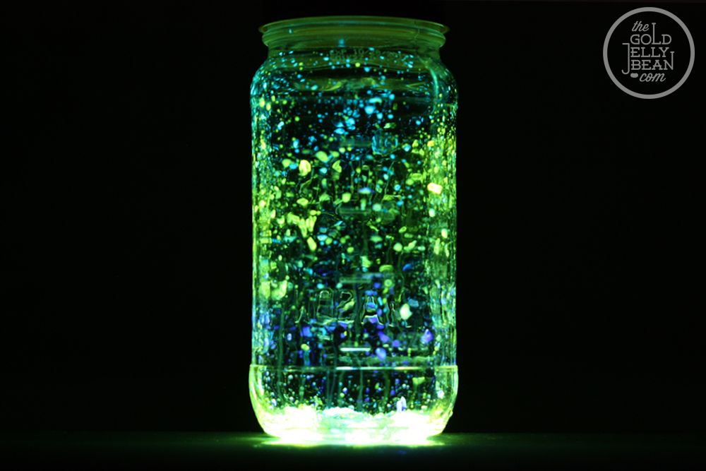 Step 5 for the Super Cool DIY Glow in the Dark Jars