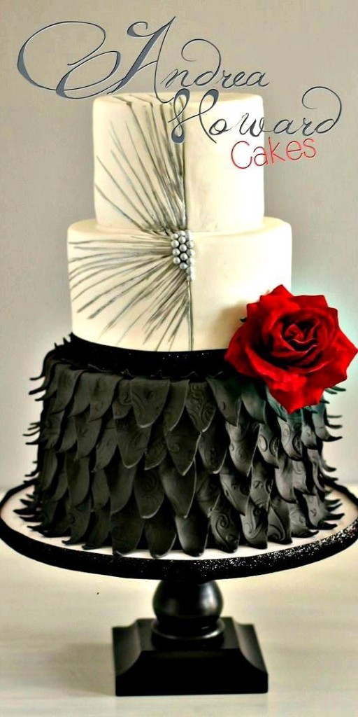 Amazingly Styled Wedding Cake