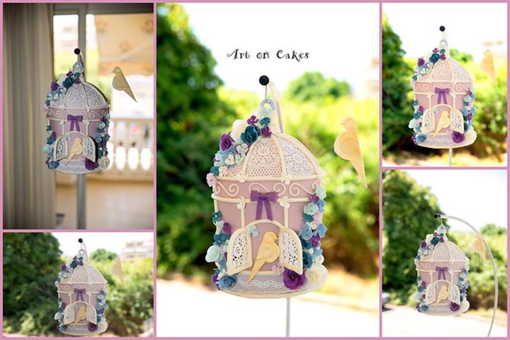 Birdcage Cake