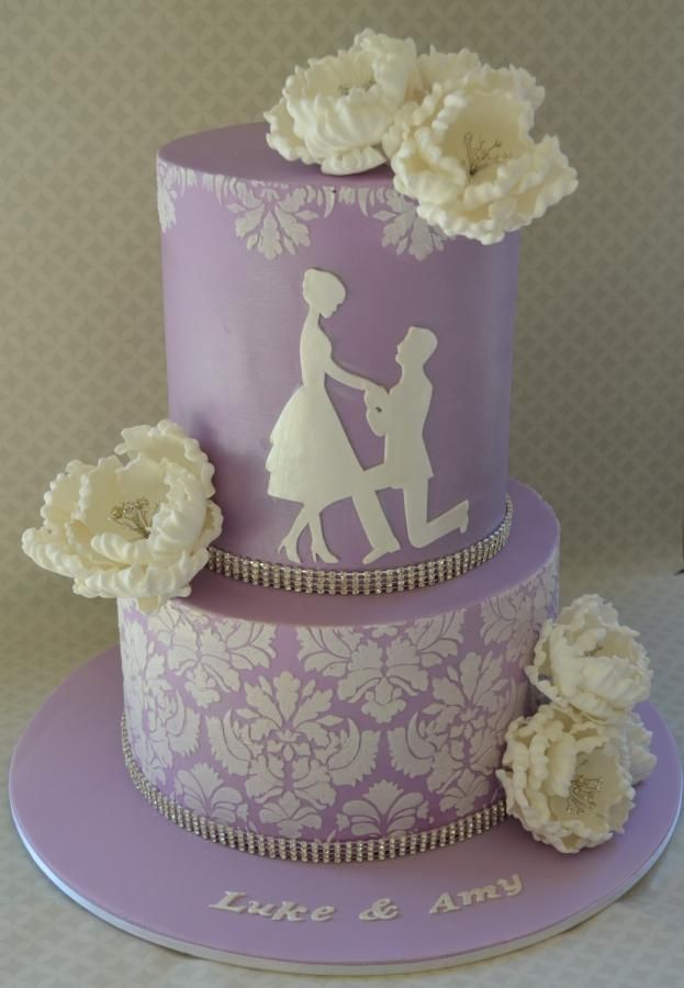 Elegant, Modern, and Simply Beautiful 2 Tier Cake