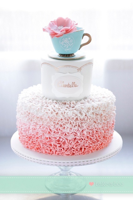Fancy Teacup Cake