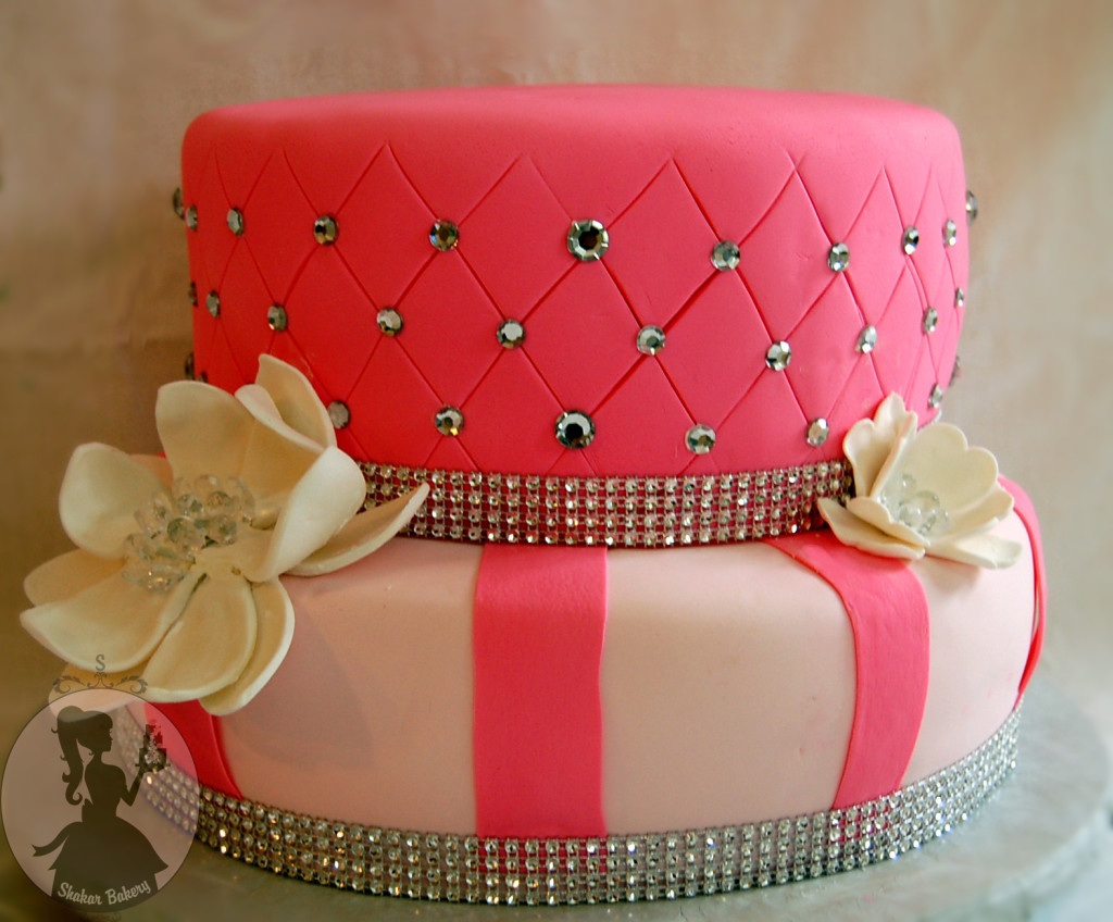 Glamorous Diamond Cake