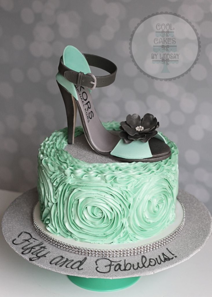MK Stiletto Shoe Cake