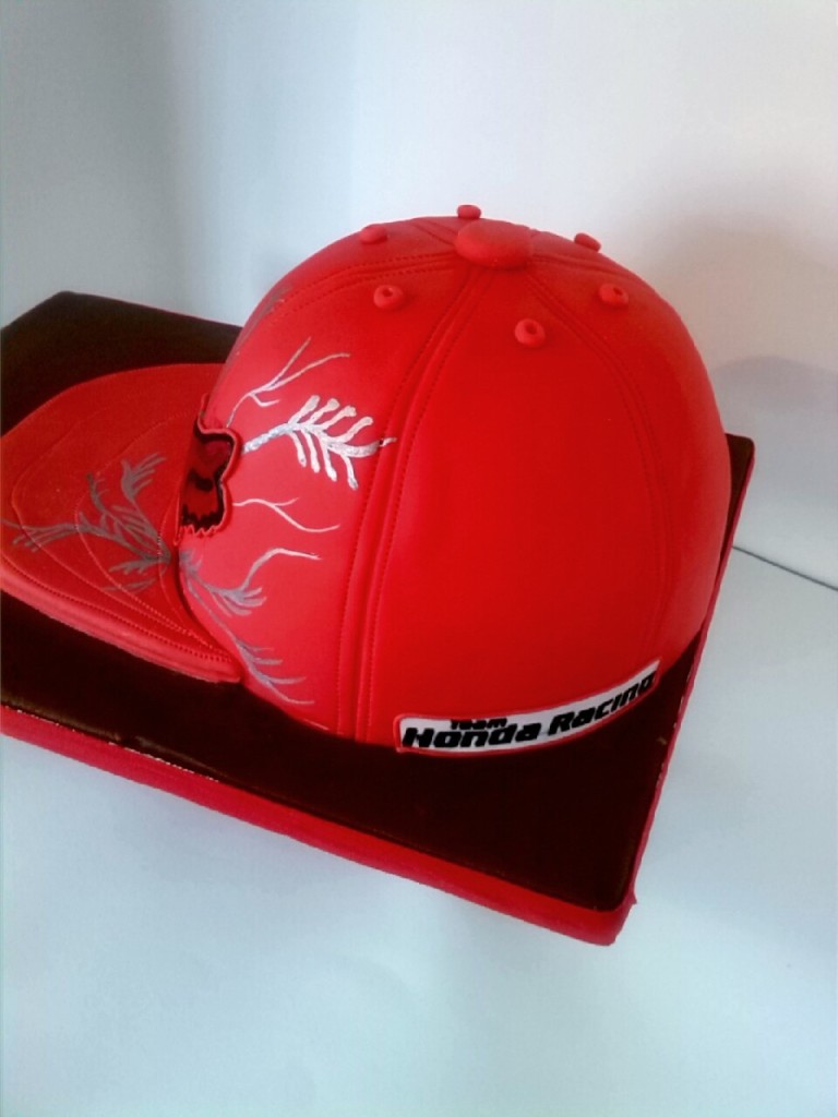 Motocross Fox Honda Hat Cake