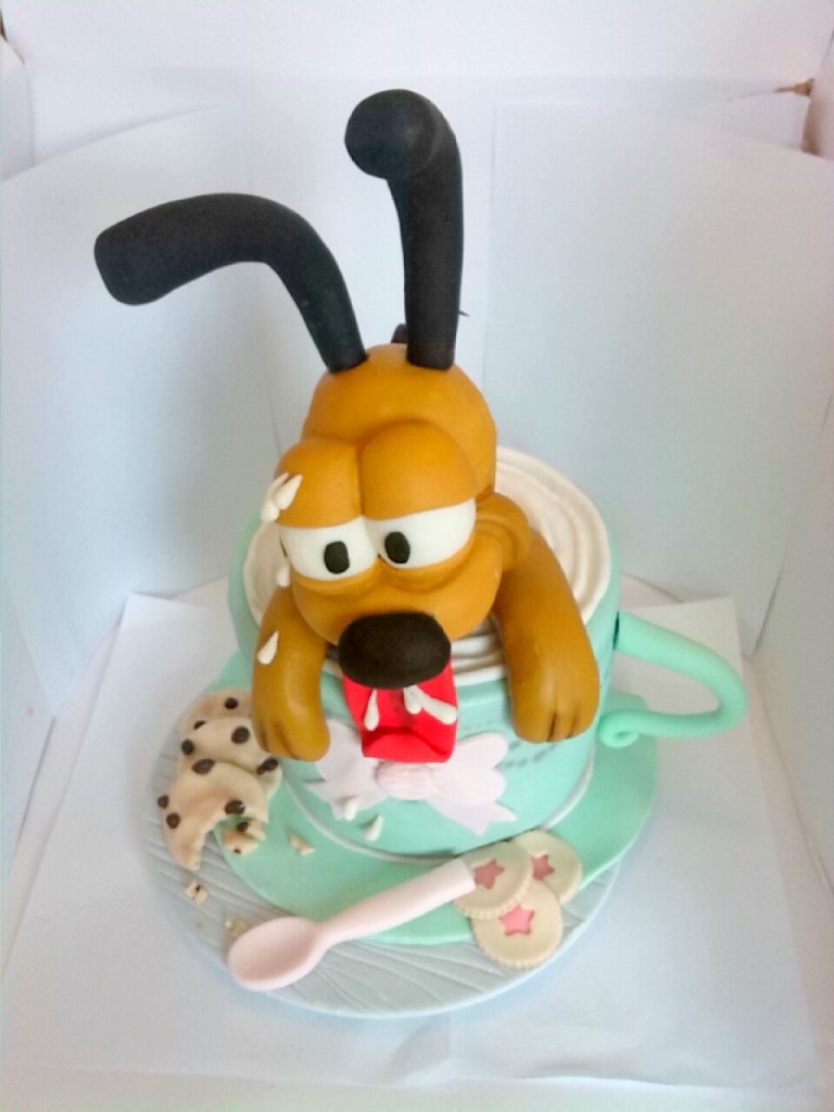 Odie Garfield's Friend Cake