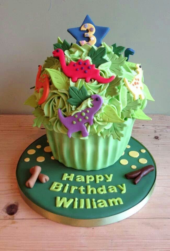 Fantastic Dinosaur Cupcake