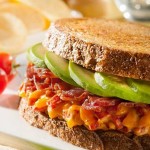 Grilled Pimento Cheese with Avocado & Bacon Sandwich Grilled Pimento Cheese with Avocado & Bacon Sandwich
