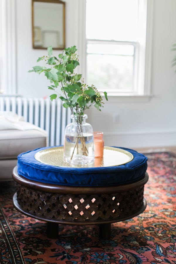 DIY Ottoman Coffee Table